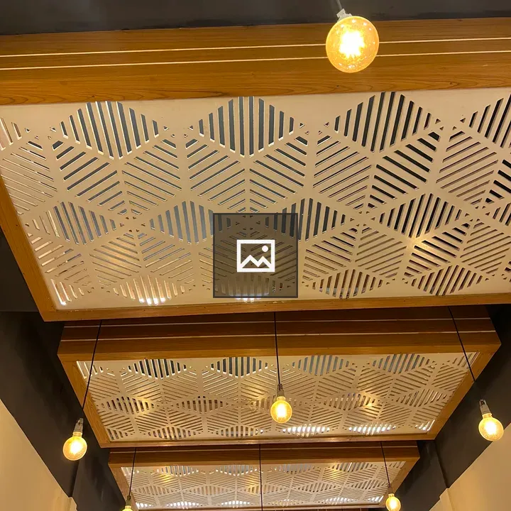Light fixture on the ceiling