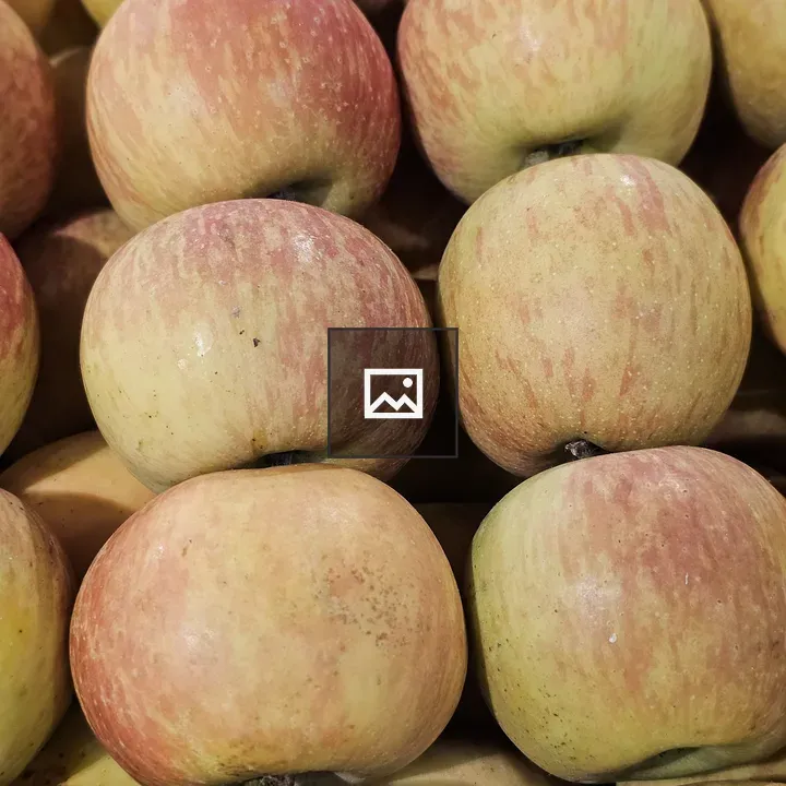 Fresh light-red apples