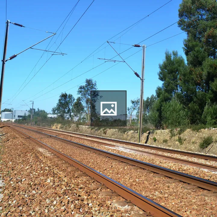 Railway track in Lisbon