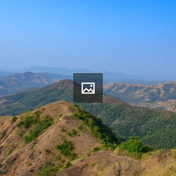 Mountain Landscape with Hills and Vegetation
