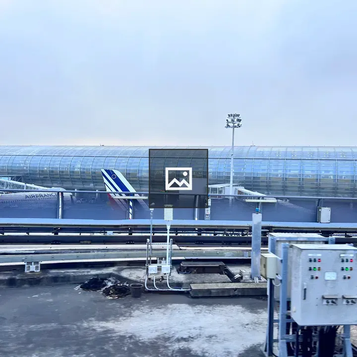 Airport Terminal Skyline