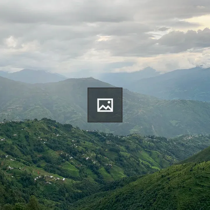 Village village Nepal landscape