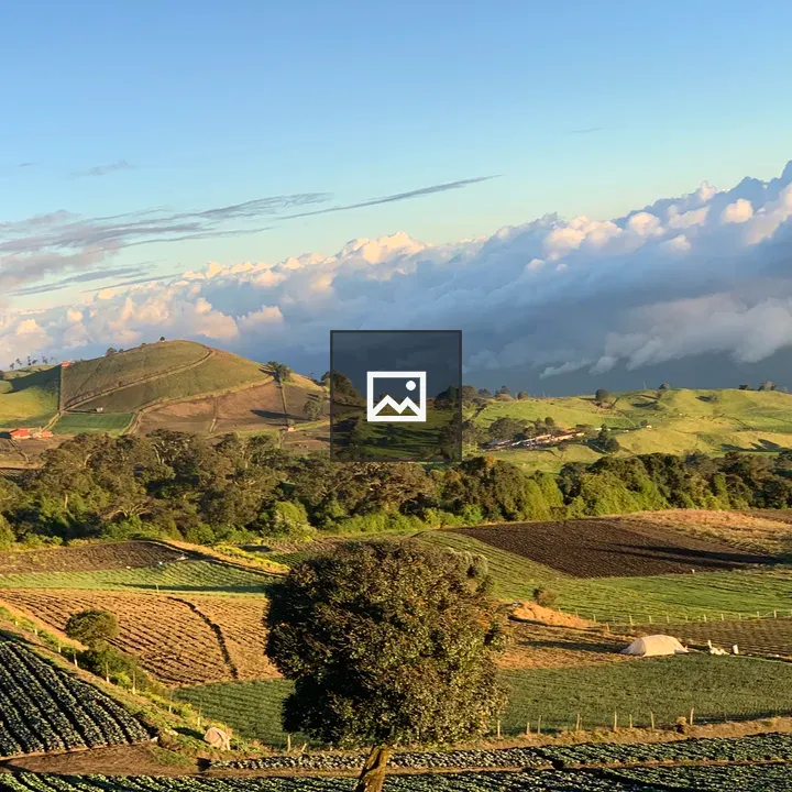 Fields near Oreamuno Cloudscape