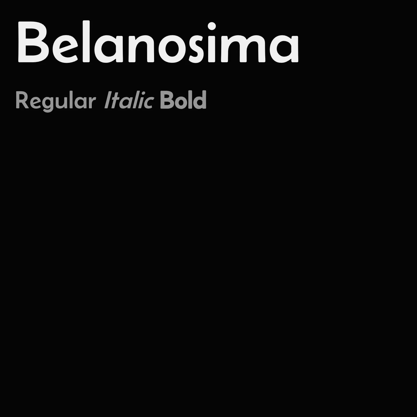 Belanosima