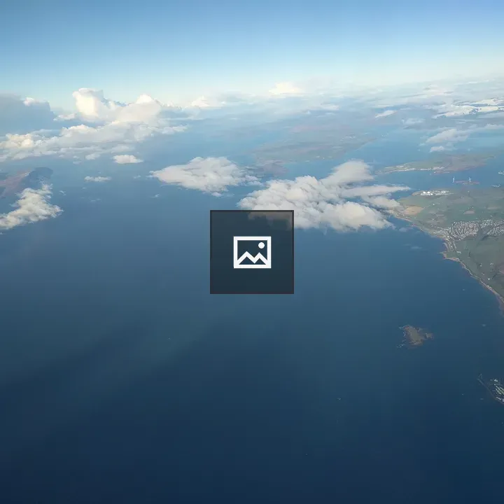 Coastline seen from above