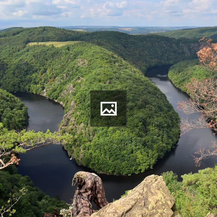 Vltava River Landscape