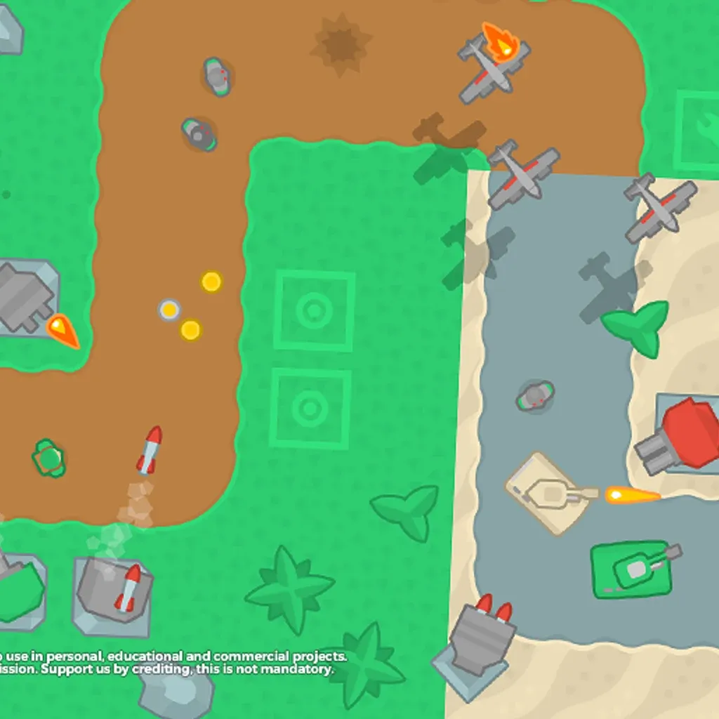 Tower Defense (Top-Down)