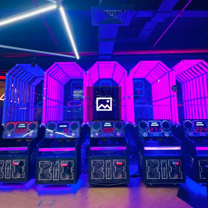 Arcade basketball machines