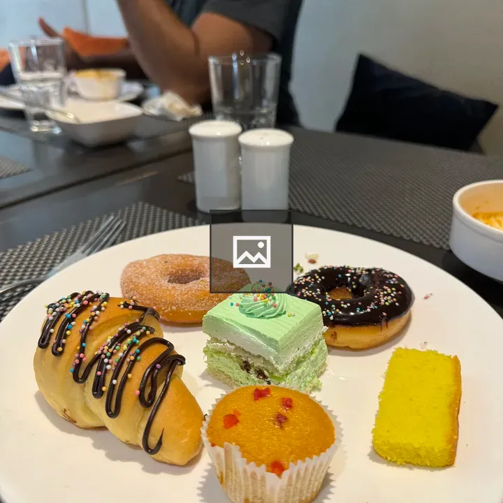 Pastries on a Plate