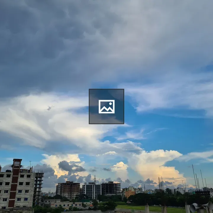 Sky Over Dhaka Riverside