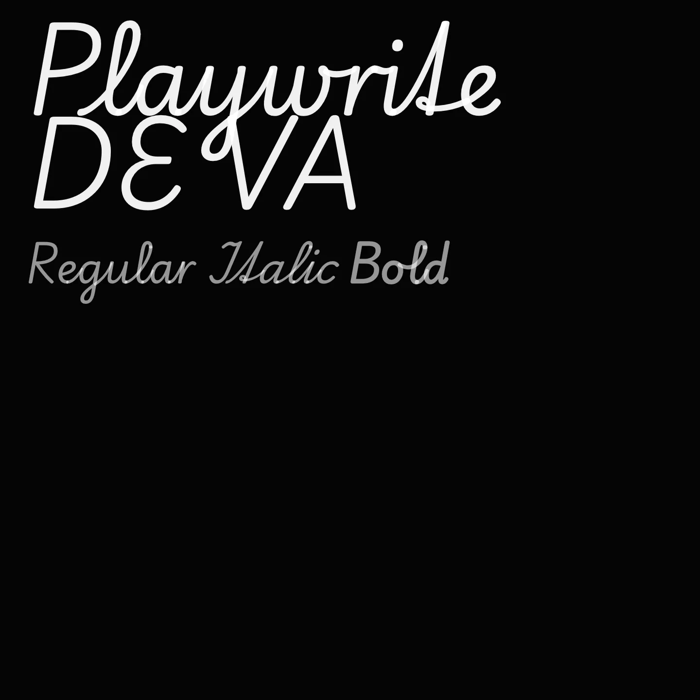 Playwrite DE VA
