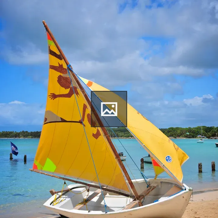 Sainte-Anne Beach Boat