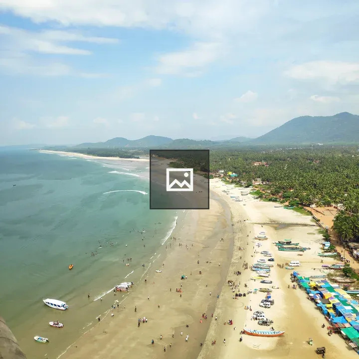 Bird’s-eye Beach View