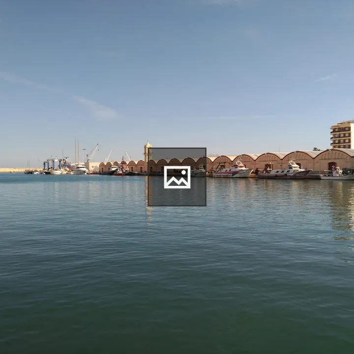 Harbour scene across the water