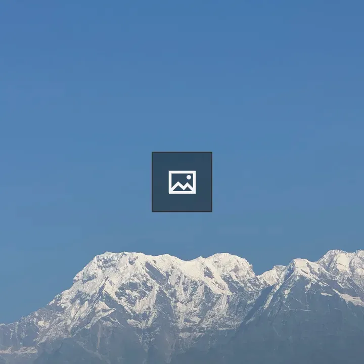 Panorama of Mountain Range