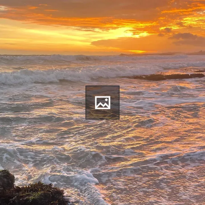 Sunrise over Kanyakumari sea