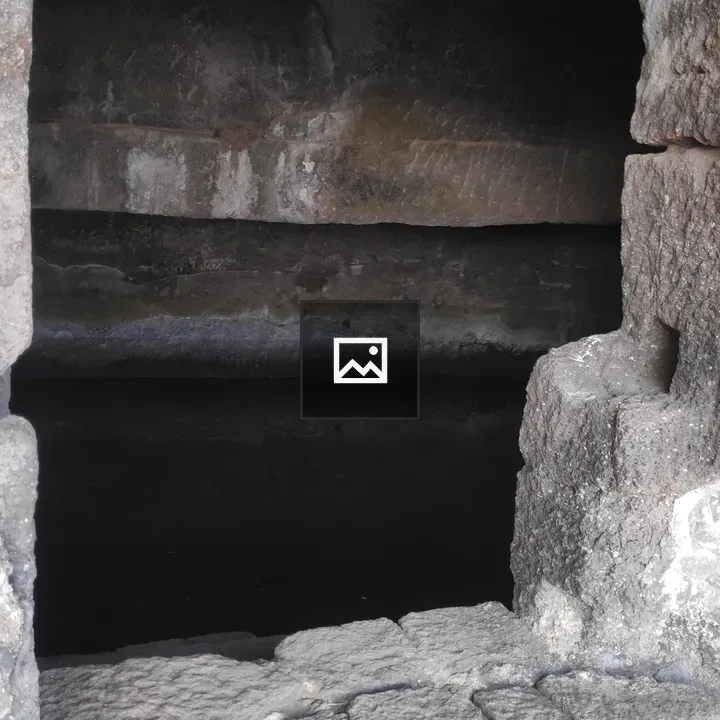 Water tank built from stone