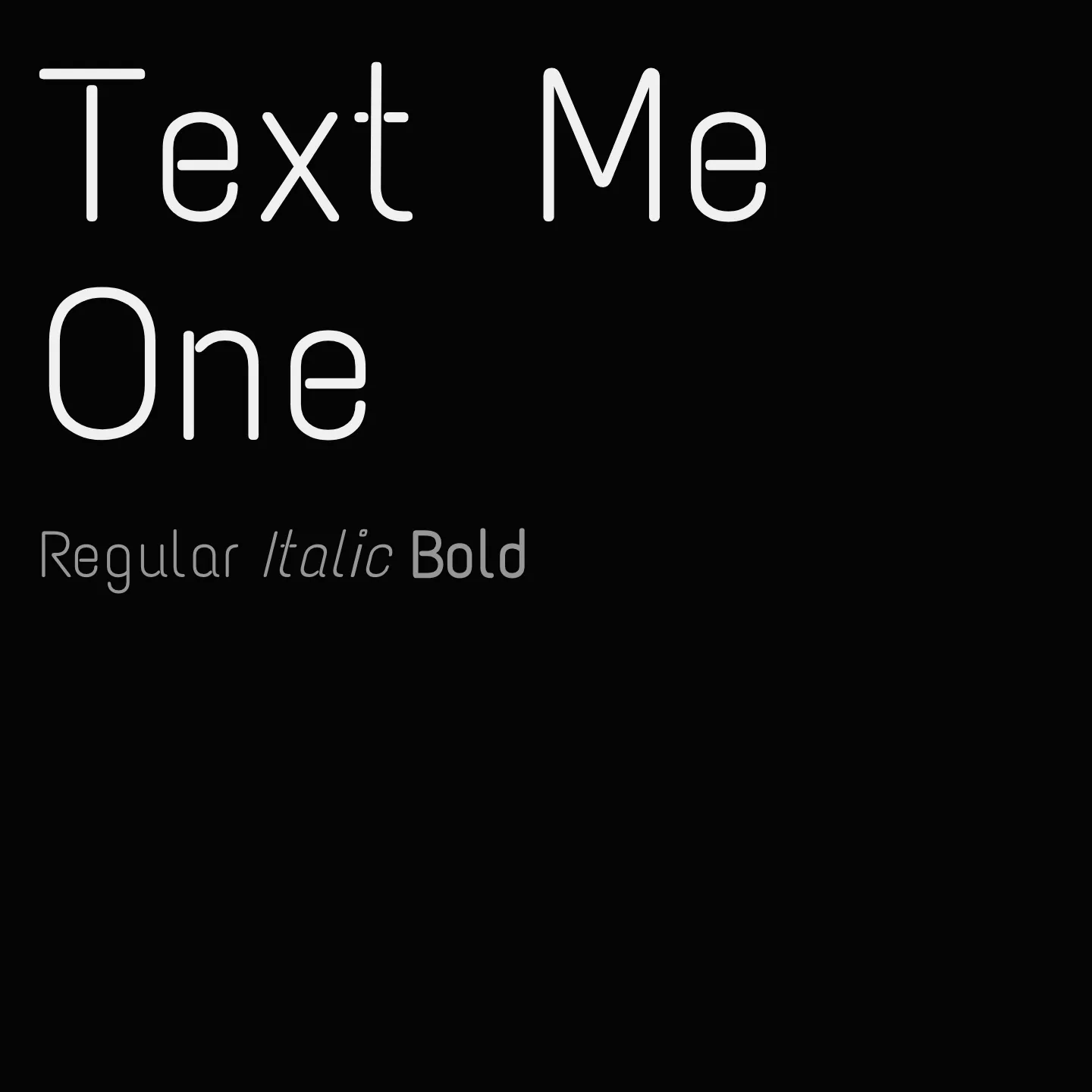 Text Me One