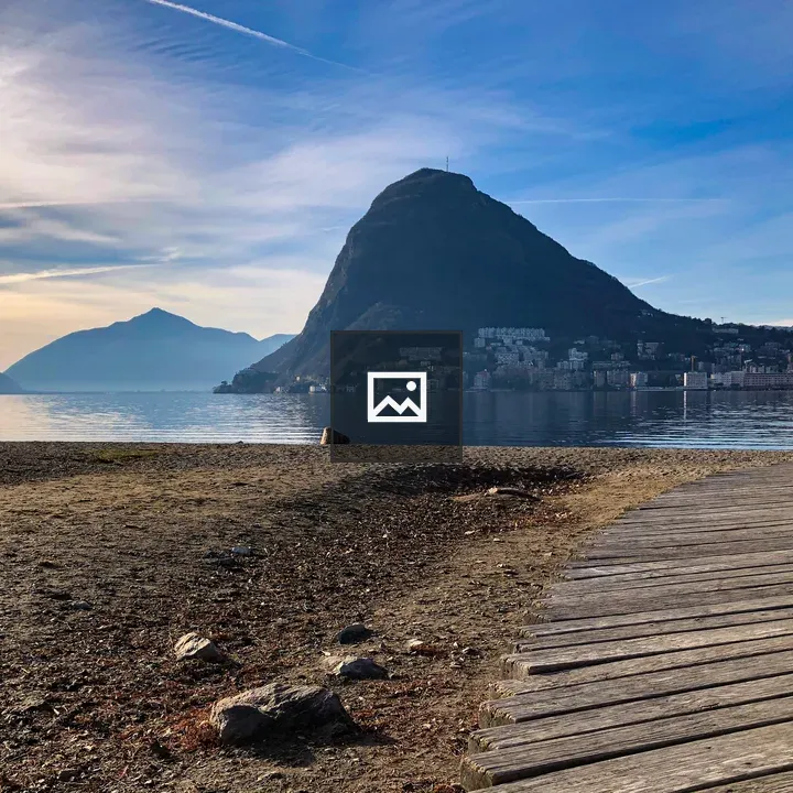 Lake Lugano with San Salvatore