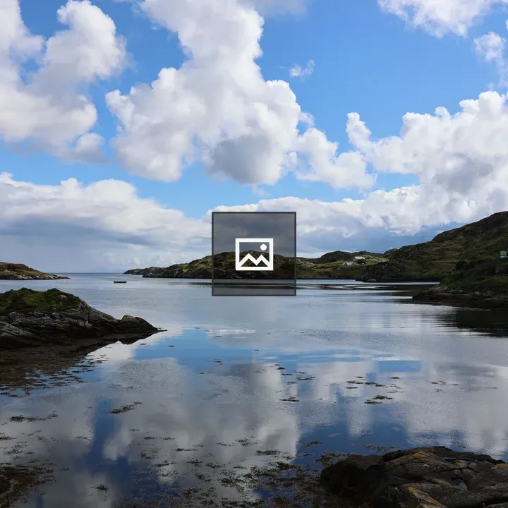 Clouds Reflected on Sea