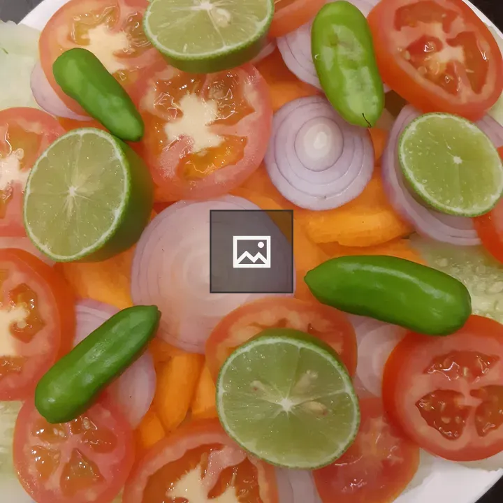 Fresh salad bowl with citrus and greens