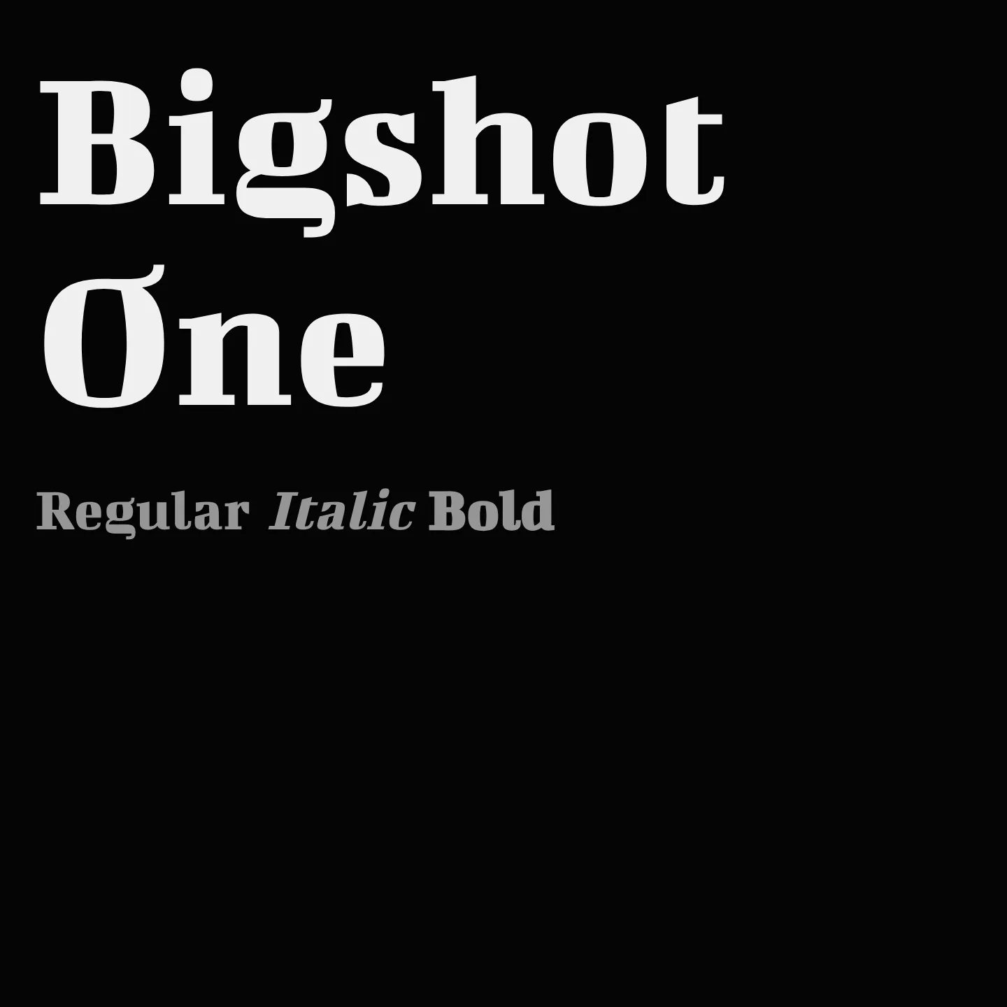 Bigshot One