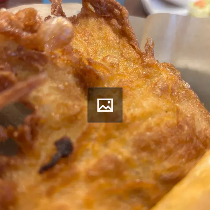 Fried fish with fry and lemon