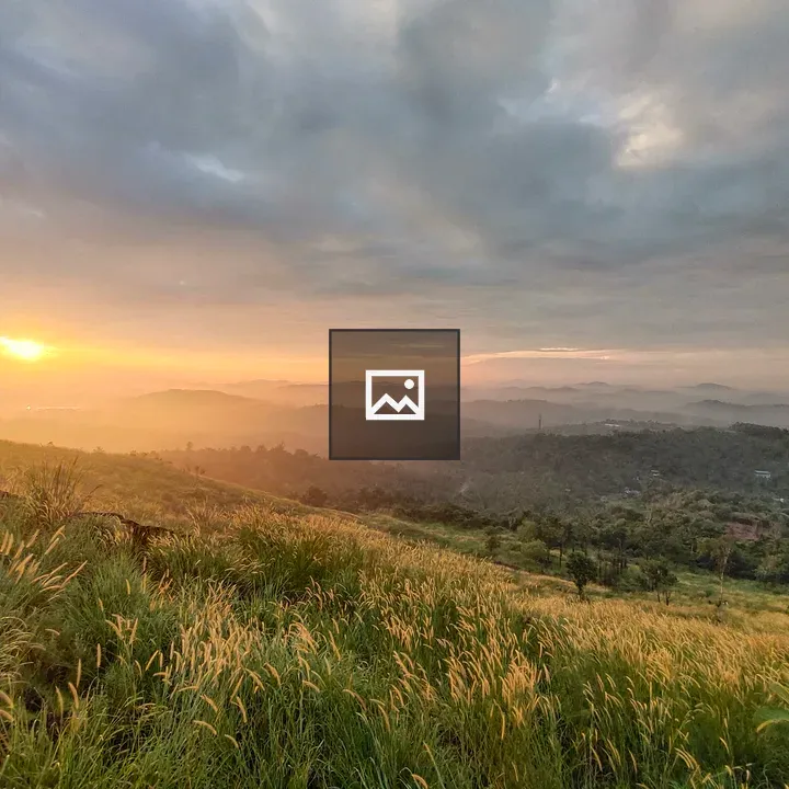 Dawn Over Rolling Hills