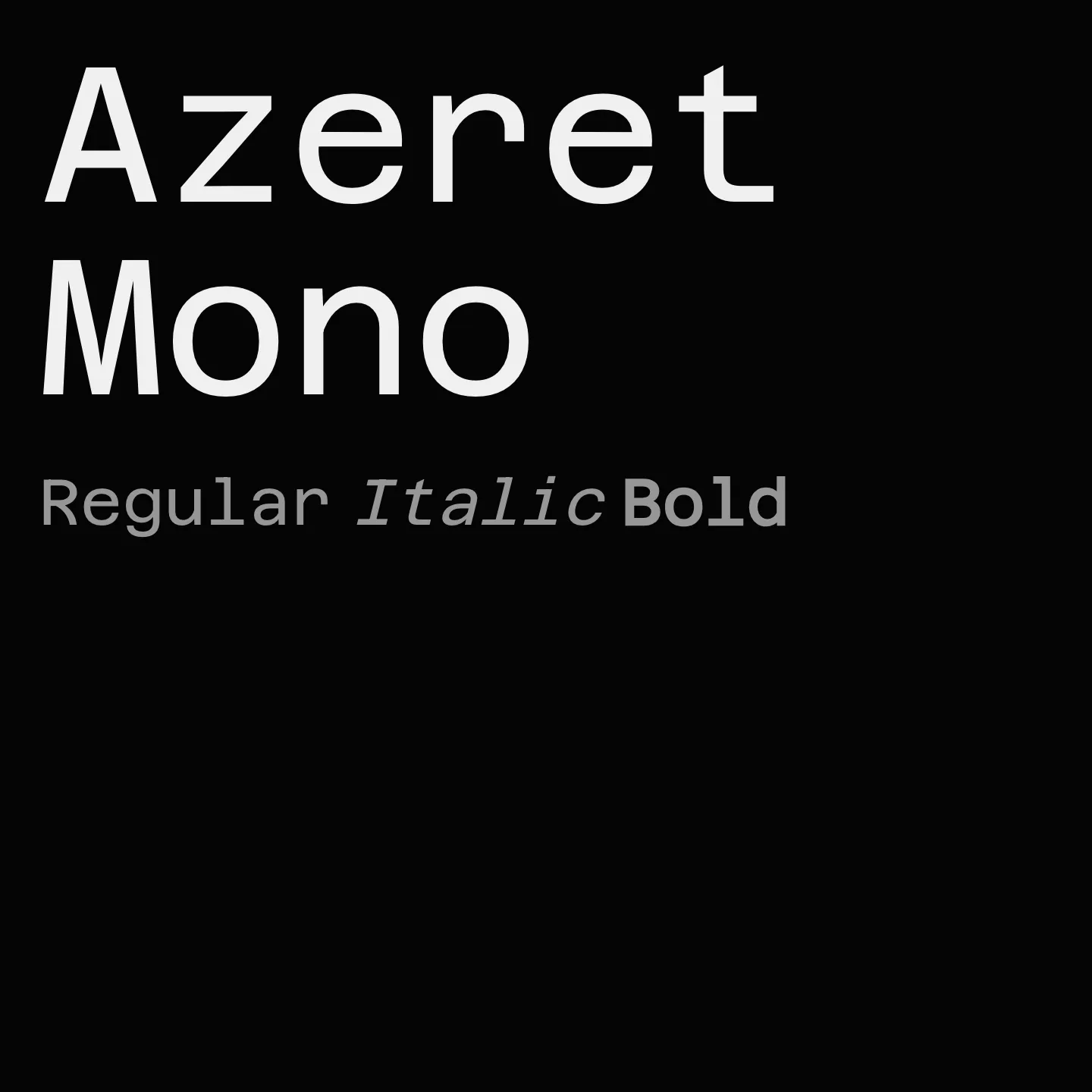 Azeret Mono