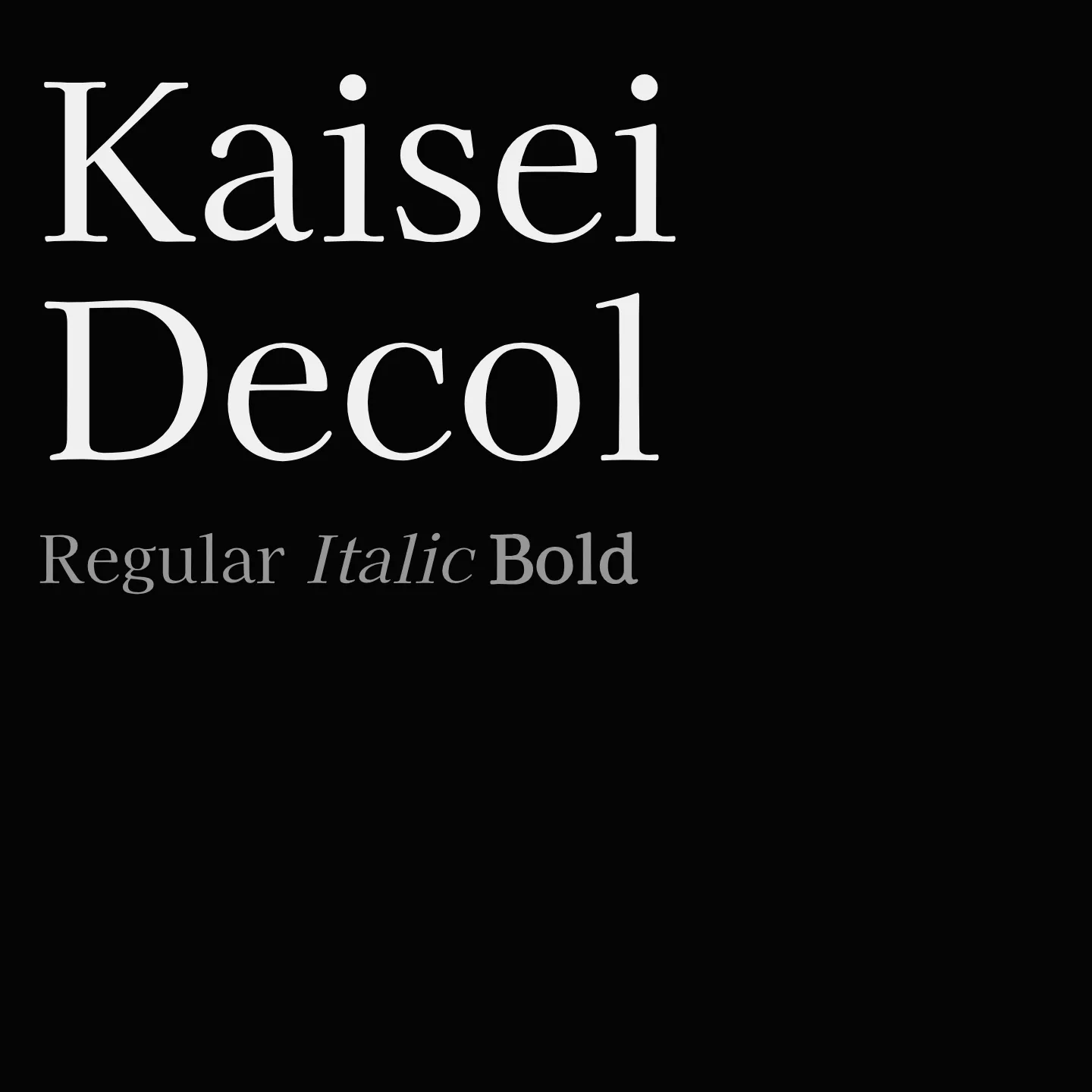 Kaisei Decol