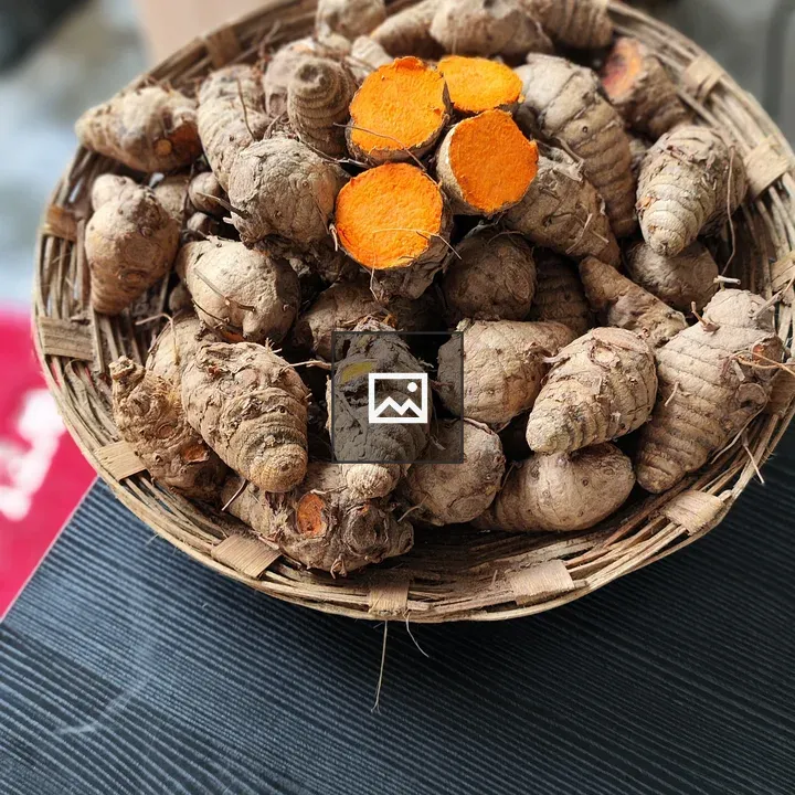 Yellow saffron turmeric sticks