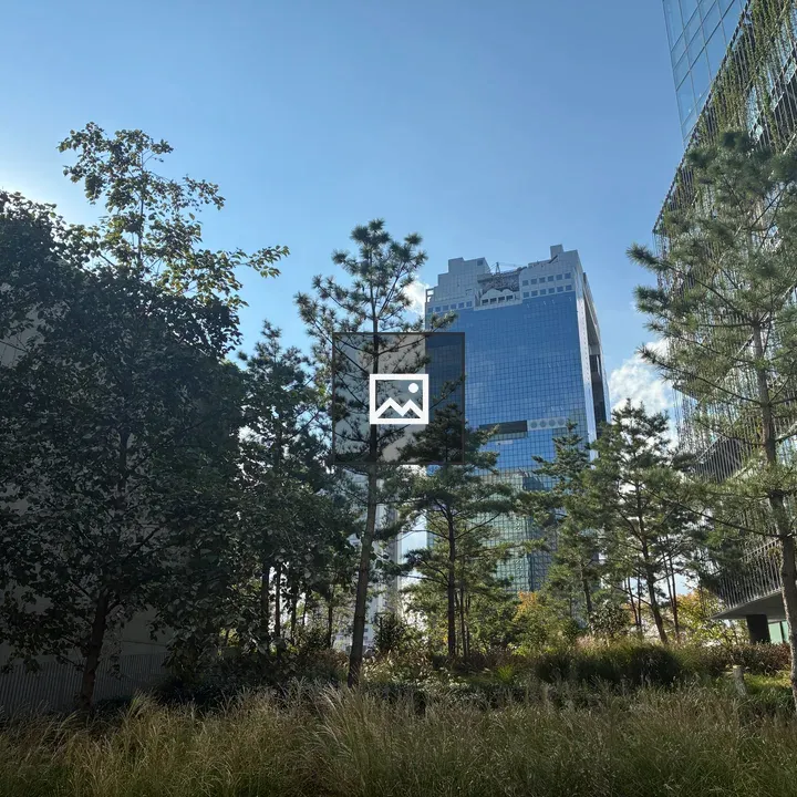 City view with modern towers