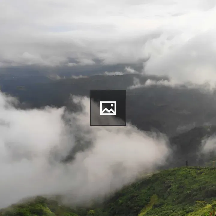 Cloud over Sinhgad Fort Hills