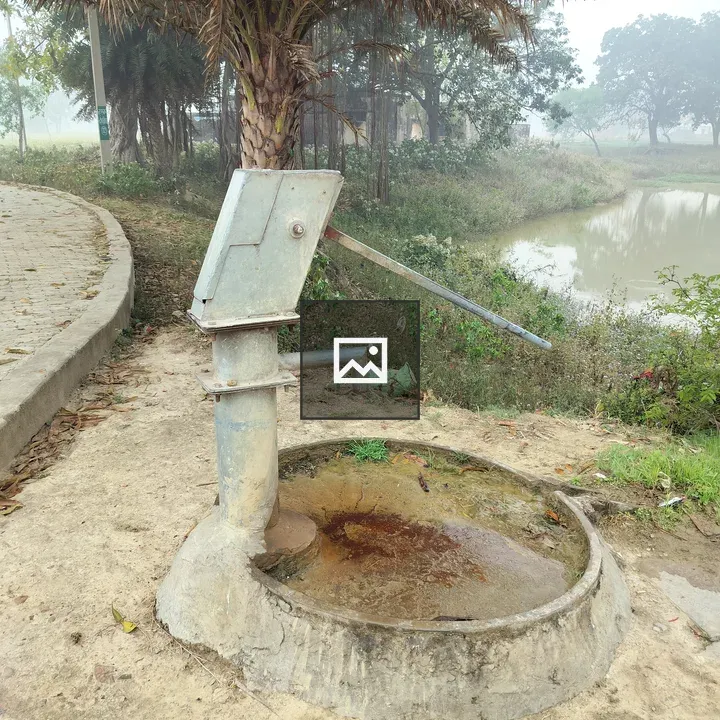 Handpump in a Village