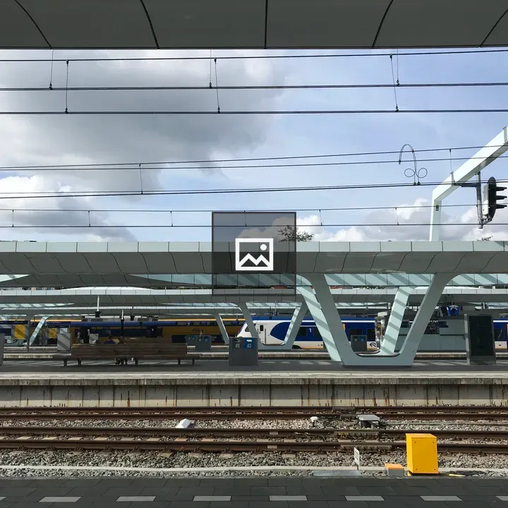 Arnhem Centraal Train Station Scene