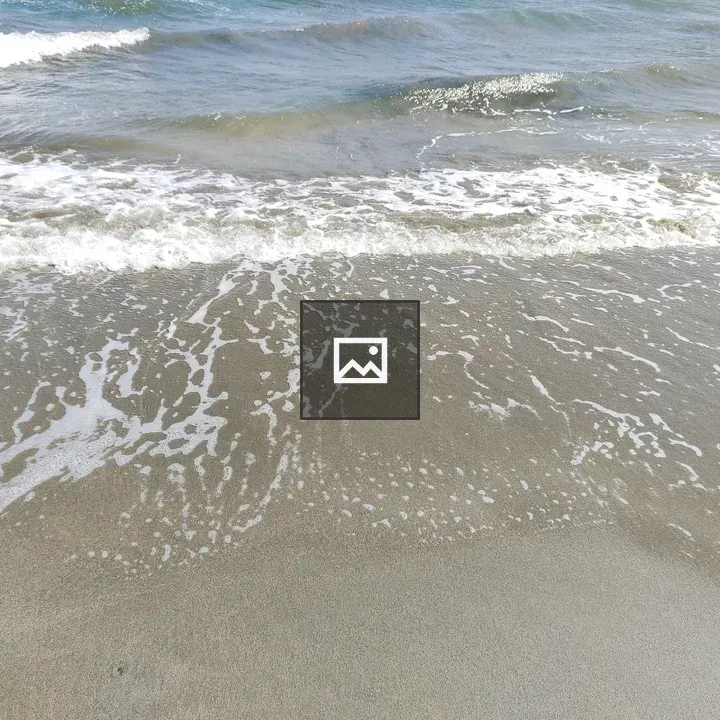 Waves on the Shore Beach