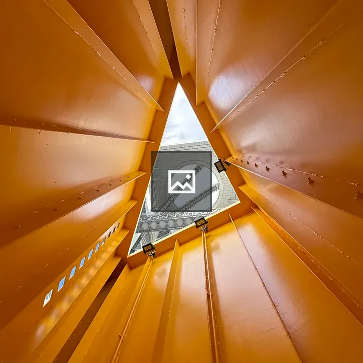 Umeda Sky Building and yellow sculpture