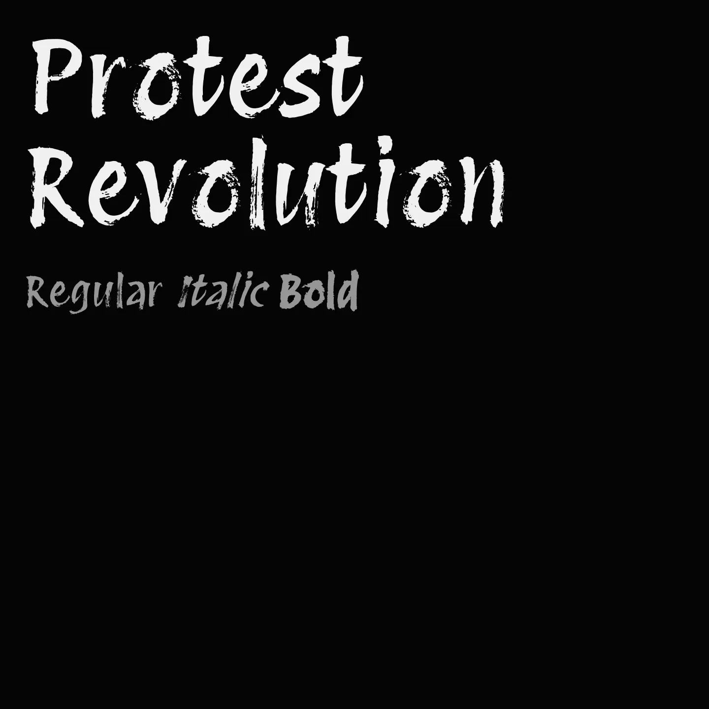 Protest Revolution
