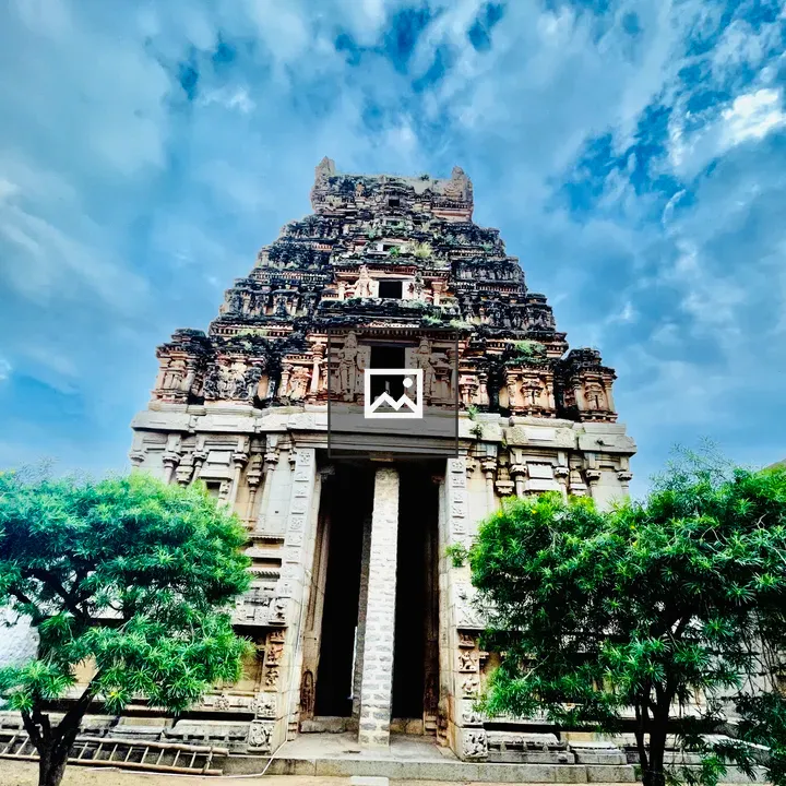 Evening View at Malyavanta Raghunatha Temple