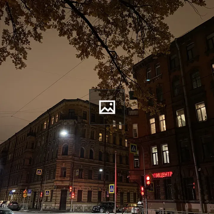 St. Petersburg Streets at Night