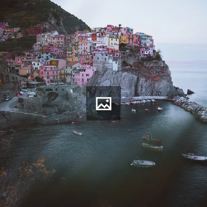 Morning view over Manarola, Italy