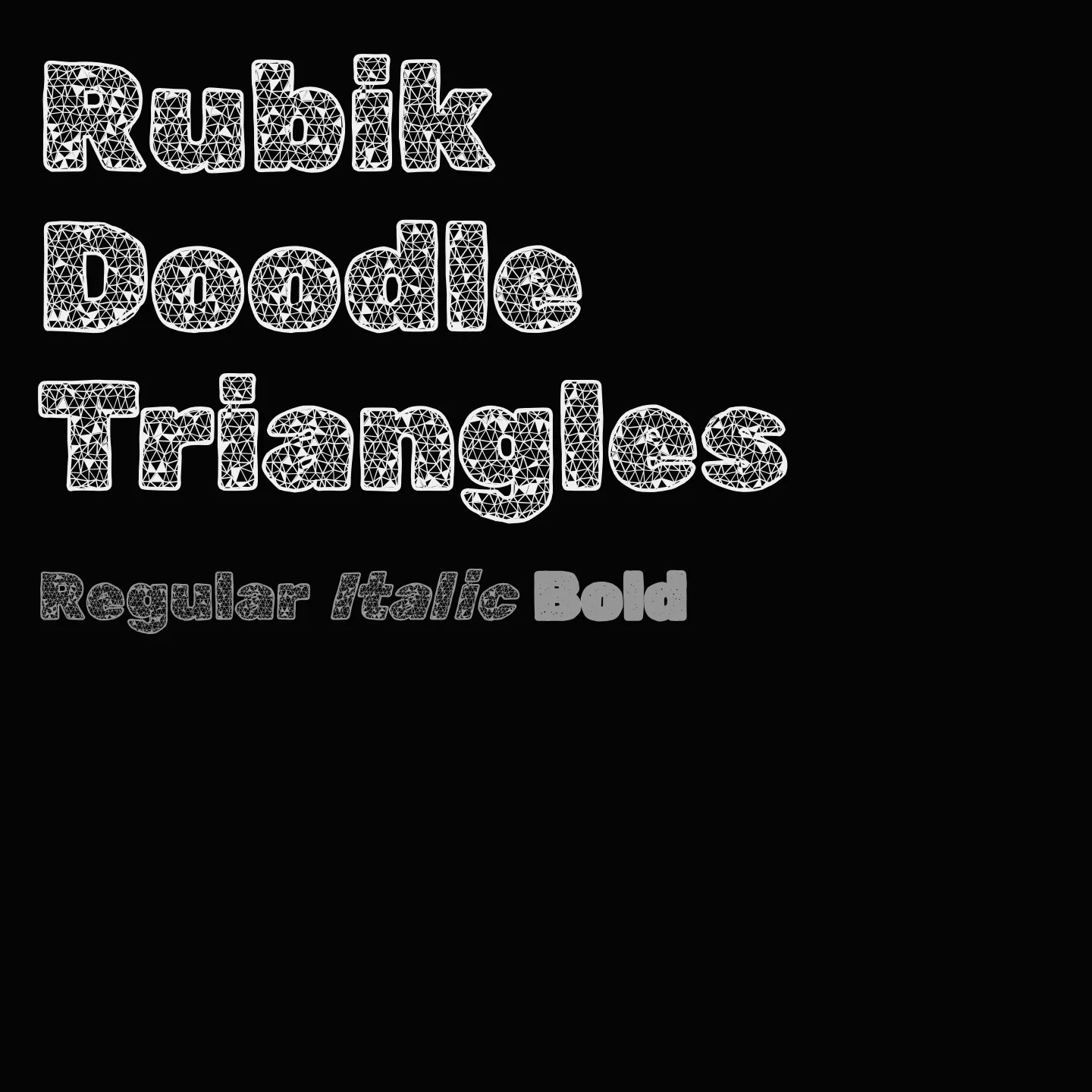 Rubik Doodle Triangles