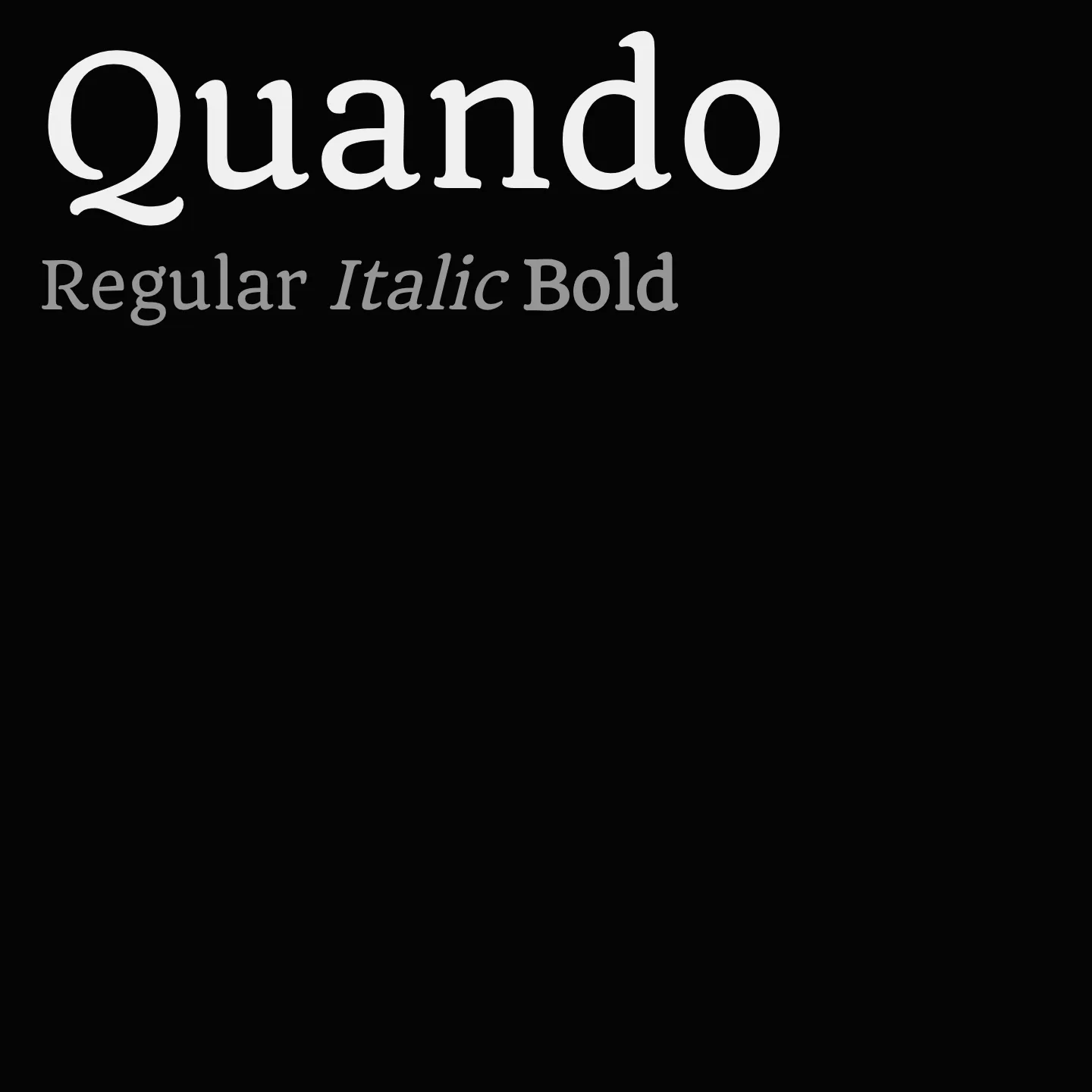 Quando