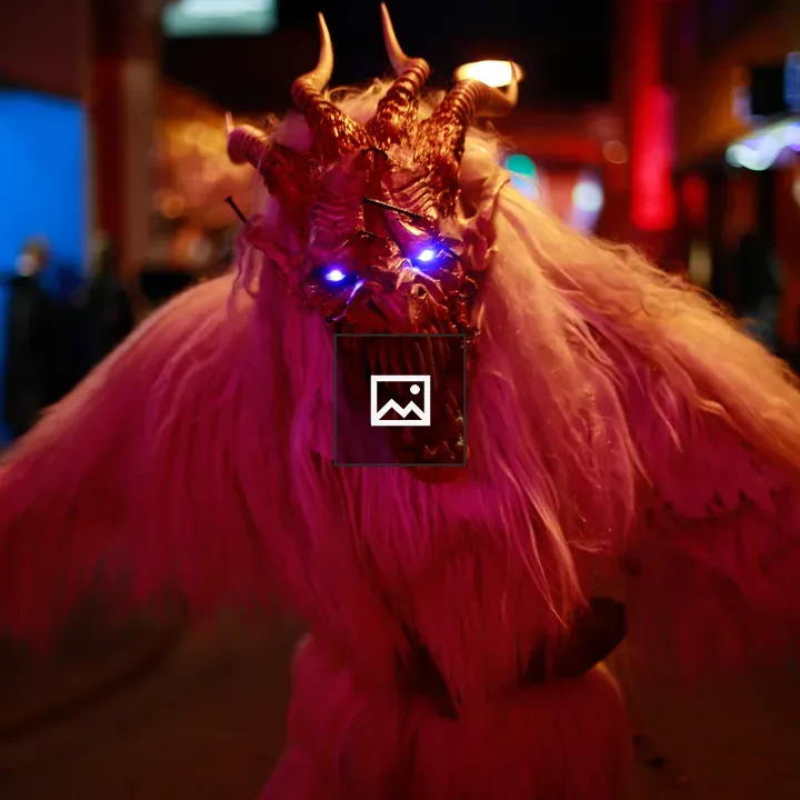 Krampus Costume from Halloween Munich