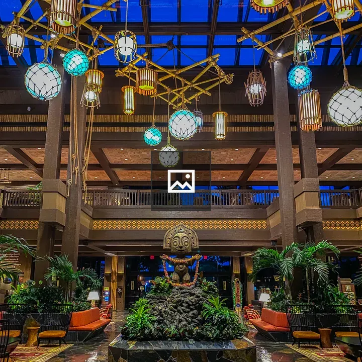 Polynesian Hotel Lobby