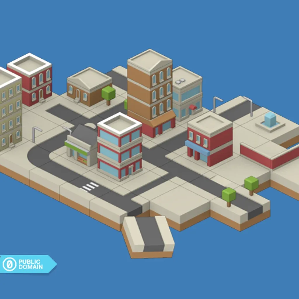 Isometric Tiles Buildings