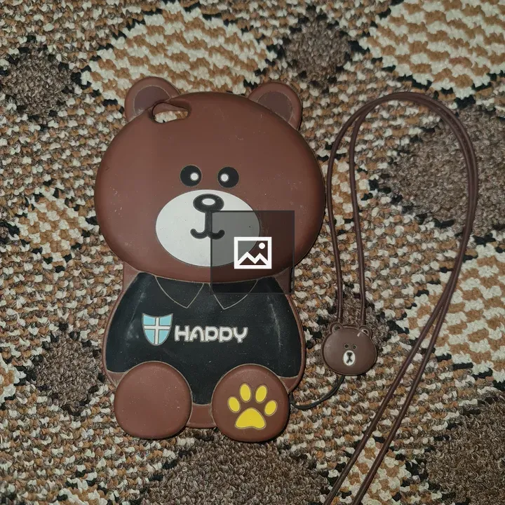 Mobile back cover teddy bear design