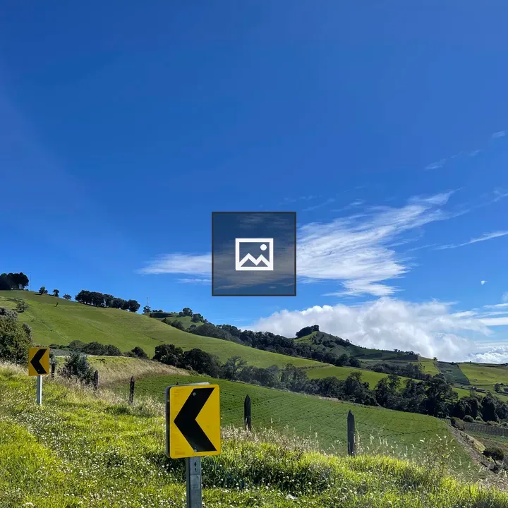 Rolling green hills in Cartago