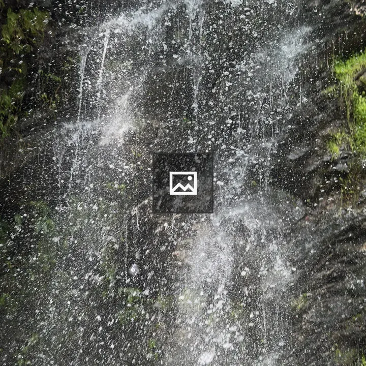 Close-up of cascading water