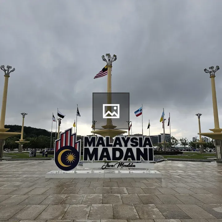 Malaysia Madani Sign at PMO Kuala Lumpur